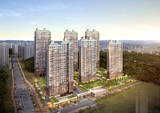 청주 동남 파라곤 조감도.    동양건설산업 제공